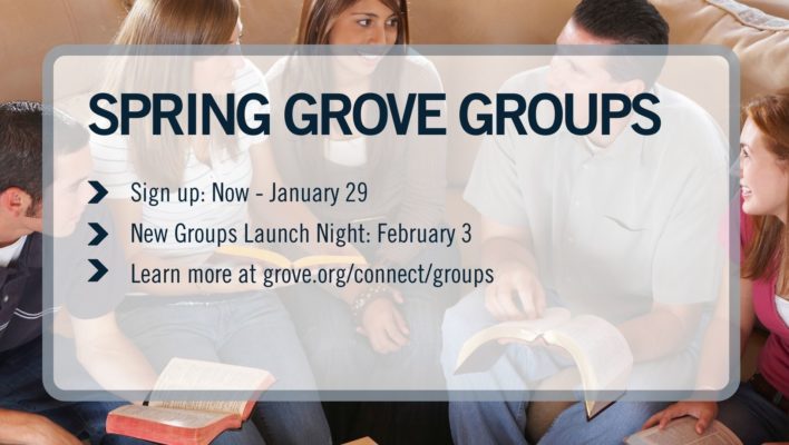 Spring Grove Groups Sign-Up