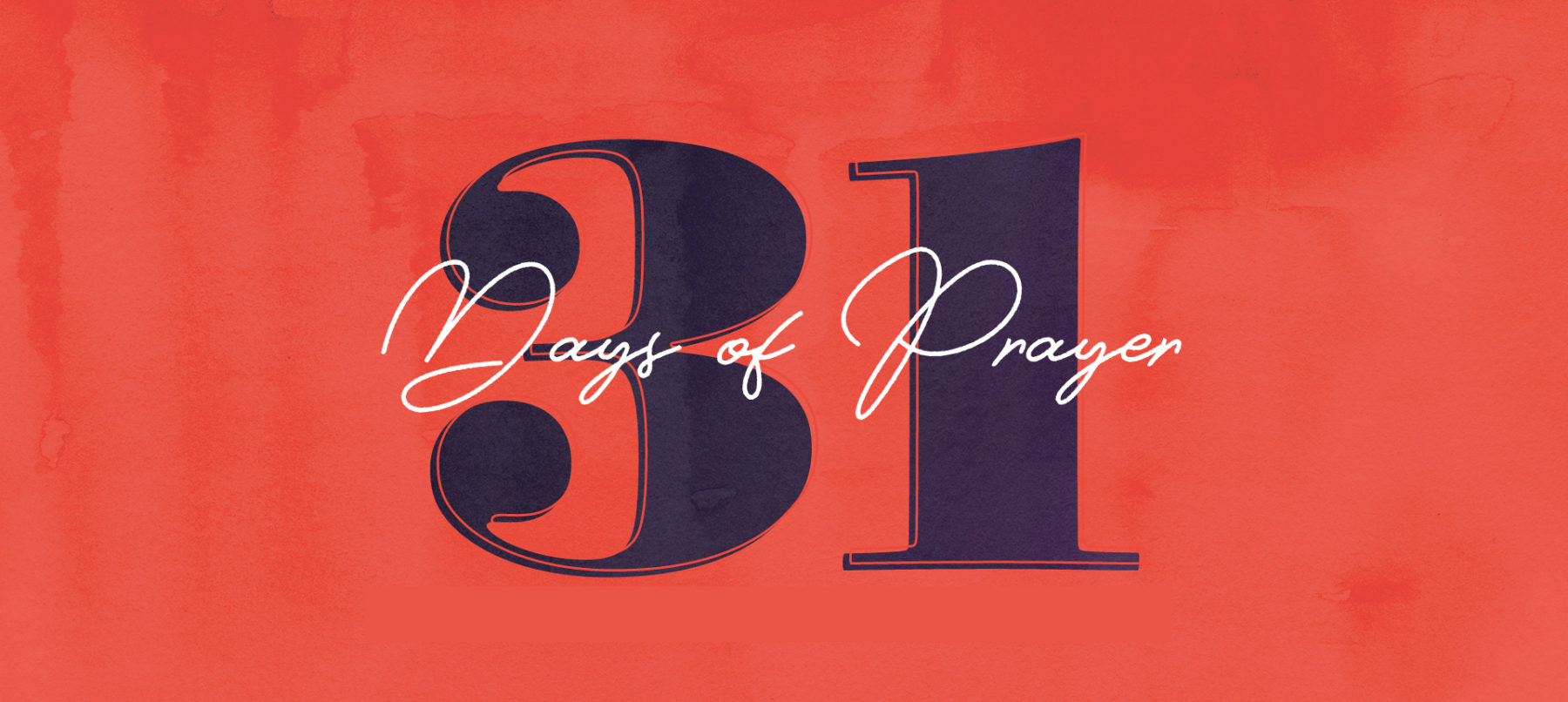 31 Days of Prayer Series 001